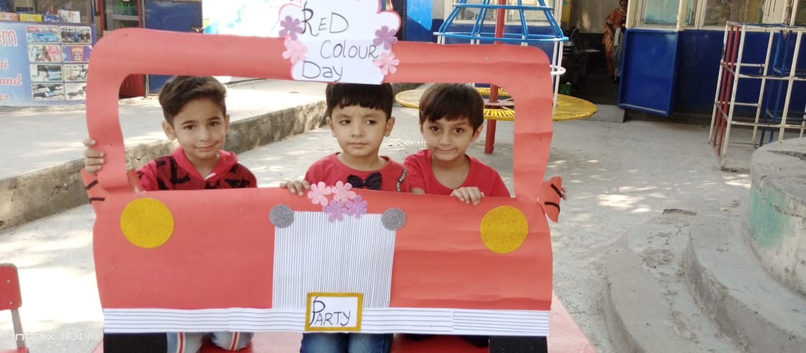Red Color Day Activity 2020 | HappyDay School System Peshawar