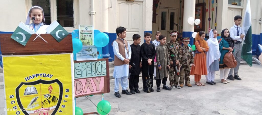 DEFENCE DAY ACTIVITY 2022 | HappyDay School System Peshawar