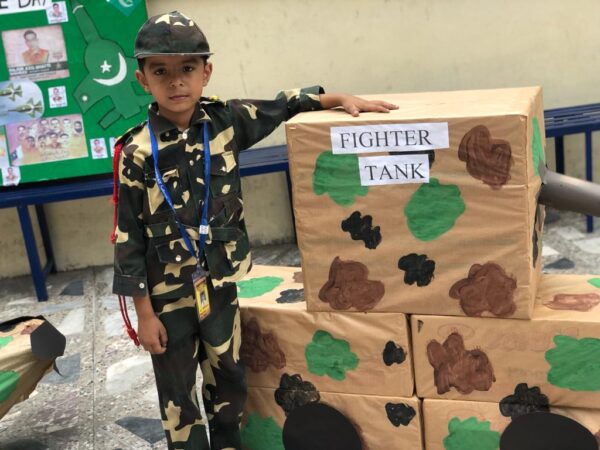 Preprimary Defence Day Activity 2022 | HappyDay School System Peshawar