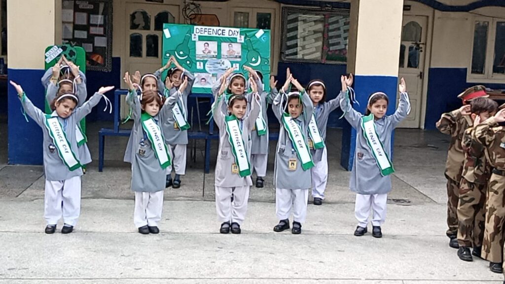 Preprimary Defence Day Activity 2022 | HappyDay School System Peshawar