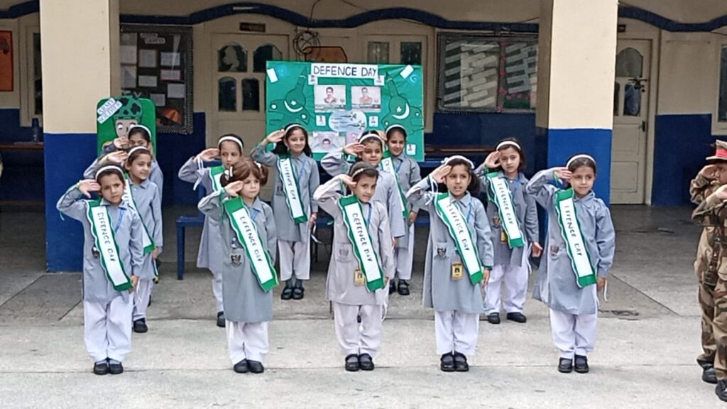 Preprimary Defence Day Activity 2022 | HappyDay School System Peshawar